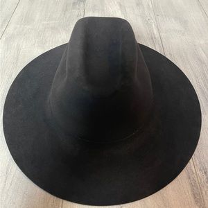 Vintage Beaverville 15x Beaver Cowboy hat w/ Lambskin Sweat - 7 1/4 to 7 3/8